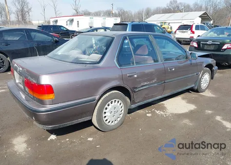 1992 Honda Accord Lx/Ex z USA, uszkodzony, nr VIN JHMCB7653NC016846